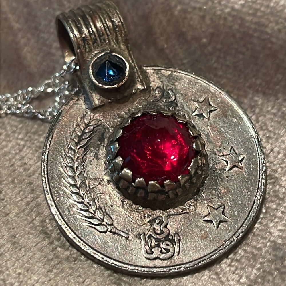 Vintage 1960’s Afghanistan coin Necklace